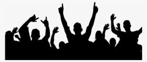 Party Crowd Silhouette Png Download - Party People Silhouettes Png