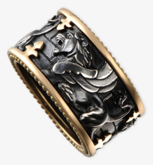 Yellow Gold 18kt, And Silver