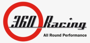 360racing Logo With Strapline Black Square - Angel Tube Station