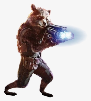 Rocket Raccoon Png - Rocket Infinity War Png