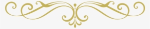 Divider Clipart Gold 9 %281%29 1539388780 - Gold Scroll Png