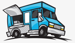 52d5486499d56cd406000970 Truck - Blue Food Truck Png