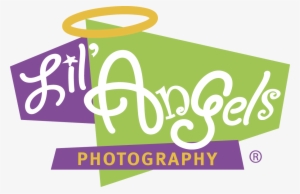 Lil Angels Png Logo Vector Black And White - Lil Angels Photography Logo