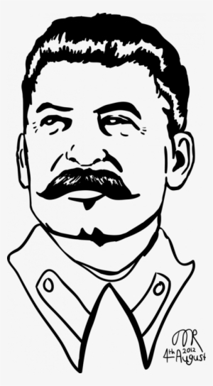 Stalin Drawing - Stalin Face Drawing