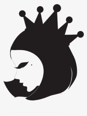Clip Art Freeuse Library Silhouette At Getdrawings - Woman With Crown Silhouette