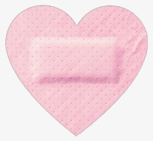 Heart Cute Sticker Pink Pastel Band-aid Kawaii Aestheti - Transparent Aesthetic Pink Heart