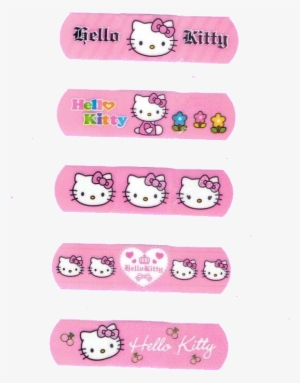 Hello Kitty Bandaid Transparent