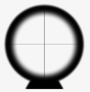 Transparent Crosshair Real Sniper - Circle