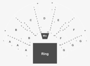 Ring Of Honor Wrestling At Center Stage Theatre, Atlanta - Diagram
