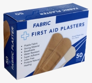 Mp003 Fabric Plasters 50 Boxed 72mm X 19mm Rmys97635mwr - Textile