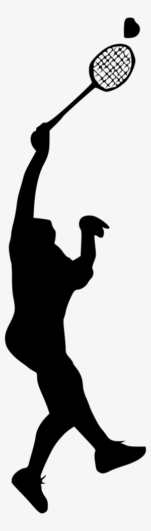 Free Download - Badminton Silhouette Png
