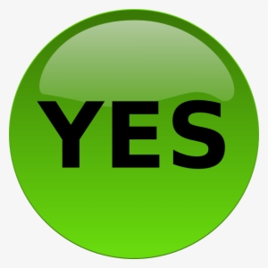 Yes Button Svg Clip Arts 600 X 600 Px