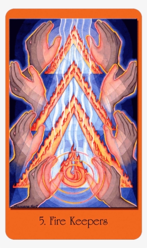 Main Menu Fire Keepers - Sacred Geometry Cards For The Visionary Path [paperback]