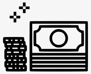 Cash Bill Coin Money Pile Stack Comments - Icon