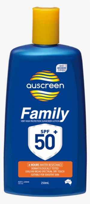 Banner Spf Family Lotion Ml Auscreen Zoom - Auscreen Family Lotion Spf 50+ 125ml