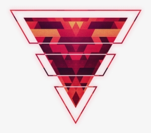 Click And Drag To Re-position The Image, If Desired - Geometric Triangle Png