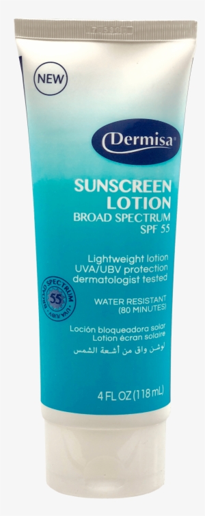 Dermisa Sunscreen Lotion Broad Spectrum Spf 55 4 Oz