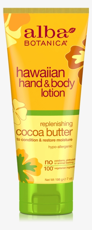 Alba Botanica Hawaiian, Cocoa Butter Hand & Body