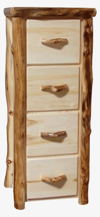 Aspen Log 4 Drawer File Cabinet - Chest Of Drawers