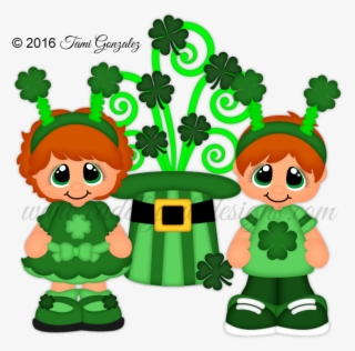 St Patrick Cuties - Cartoon