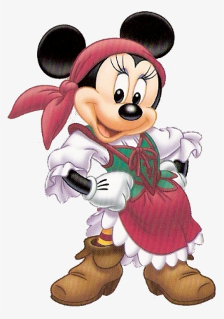 Minnie Mouse Clipart, Mickey Minnie Mouse, Disney Clipart, - Minnie Mouse Pirate