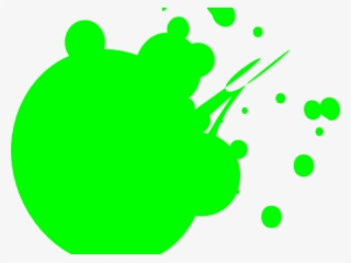 Neon Clipart Neon Paint Splatter - Green Paint Splatter