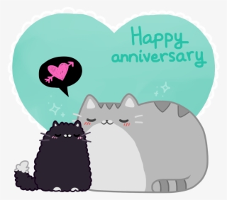 Cats Happy Anniversary Pusheen - Happy Anniversary Pusheen