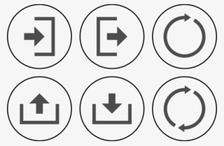 Exit Free Icon Set Actions - Sign Out Icon Material Design