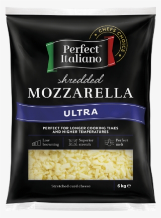 Perfect Italiano Ultra Mozzarella Shredded - Kettle Corn