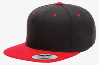 6089mt / Classic Snpback 2tone - Yupoong Snapback Black And Red