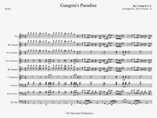 Gangsta's Paradise Sheet Music Composed By By - Gangsta's Paradise Sheet Music
