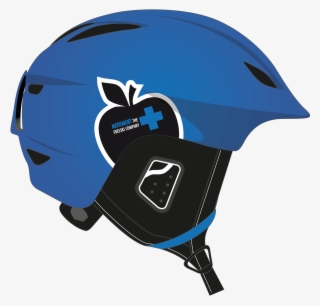 Helmet Icon Blue - Movement Helmet
