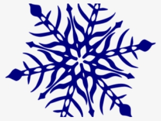 Snowflake Clipart Navy Blue - Pink Snowflake Transparent Background