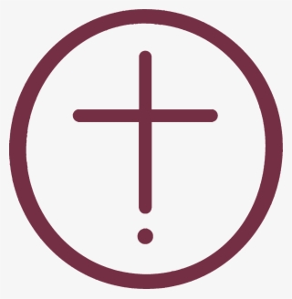 Circle Logo Purple - Cross