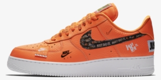 Air Force 1 Just Do It Orange