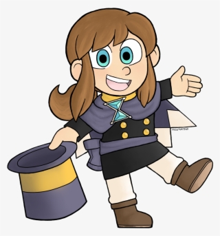 Hat Kid Magician Hat Kid Is Wearing A - Hat In Time Trucy