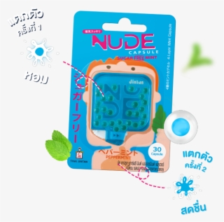 Nude Capsule Sugar Free Mint - Nude Capsule Sugar Mint