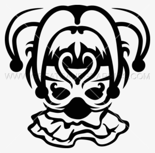 Mardi Gras Jester Mask - Mardi Gras Mask Black And White Clip Art