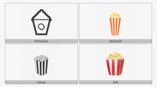 Popcorn On Various Operating Systems - Junk Food