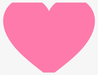 Valentine Hearts Clip Art - Pink Heart Transparent Background