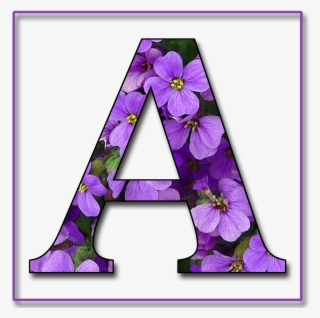 Granny Enchanted S Blog Quot Purple Flowers Quot Free - Letter H Violet Color