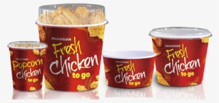 Stock Design Cups & Buckets - Potato Chip