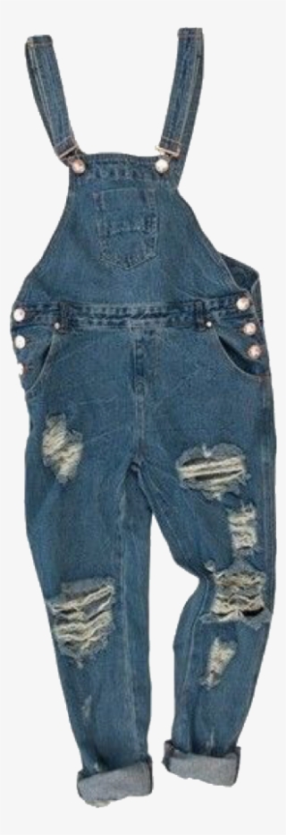 Png Denim Overalls Clothes Moodboard Freetoedit - Niche Meme Jeans Png