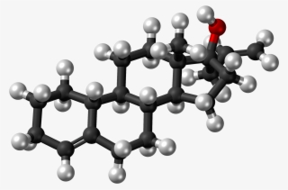 Allylestrenol Molecule Ball - Estradiol Png