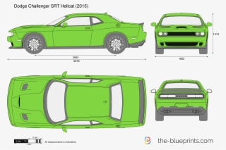 572579 - Dodge Challenger Srt Hellcat Blueprint