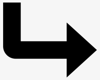 Png File Svg - Arrow Down And To The Right