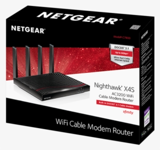 Netgear Unveils Nighthawk X4s Ac3200 Wifi Docsis - Netgear Nighthawk X4s C7800