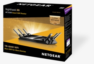 Netgear And Broadcom Rush Nighthawk X6 6-stream - Nighthawk X6 Ac3200