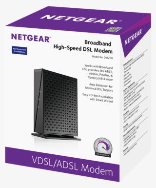Package Contents - Netgear Broadband High Speed Dsl Modem