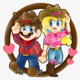 Hey There, Cowboy - Mario Party Western Peach